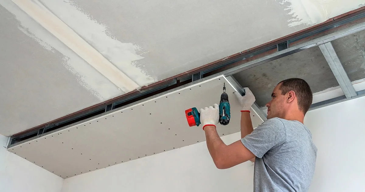 Gypsum Ceiling Installation in Dubai Image