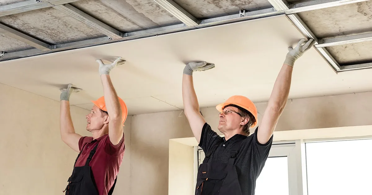 Gypsum Ceiling Installation in Dubai